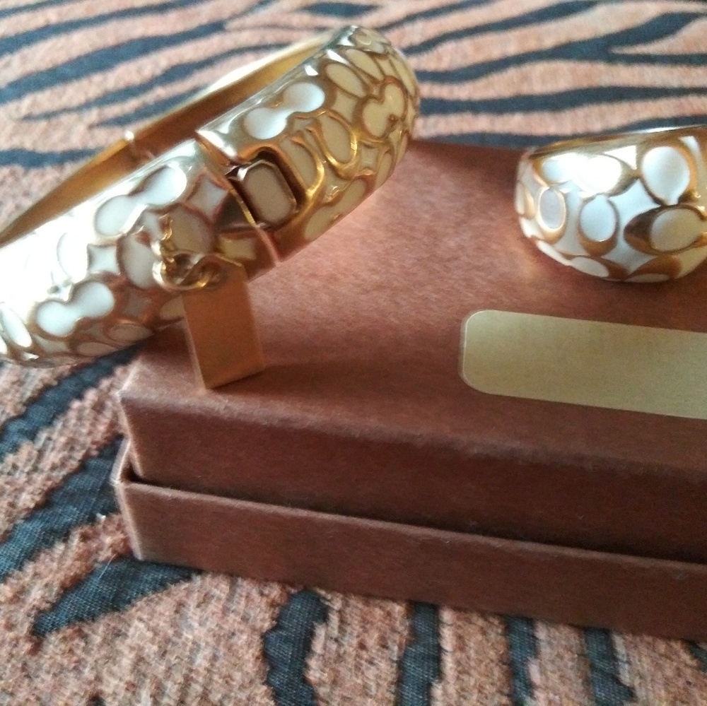 COACH Bangle and ring